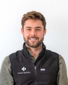 Sam Fisher, Clinical Physiologist at Haven Medical, Poole