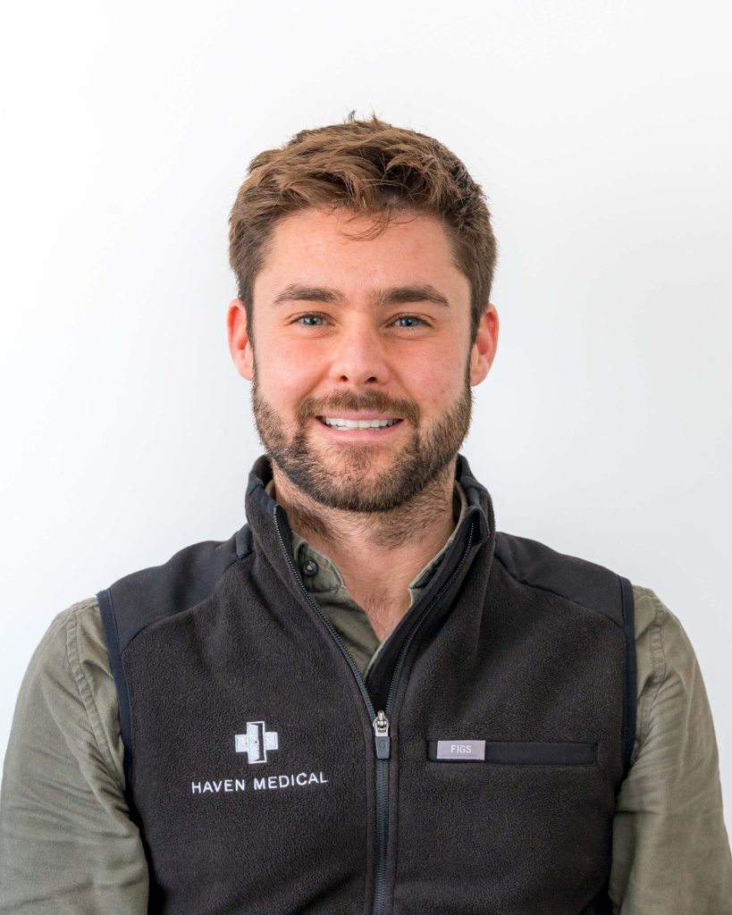 Sam Fisher, Clinical Physiologist at Haven Medical, Poole