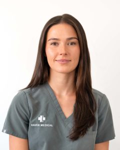 Registered nurse Jess Brown is a valued member of the Haven team